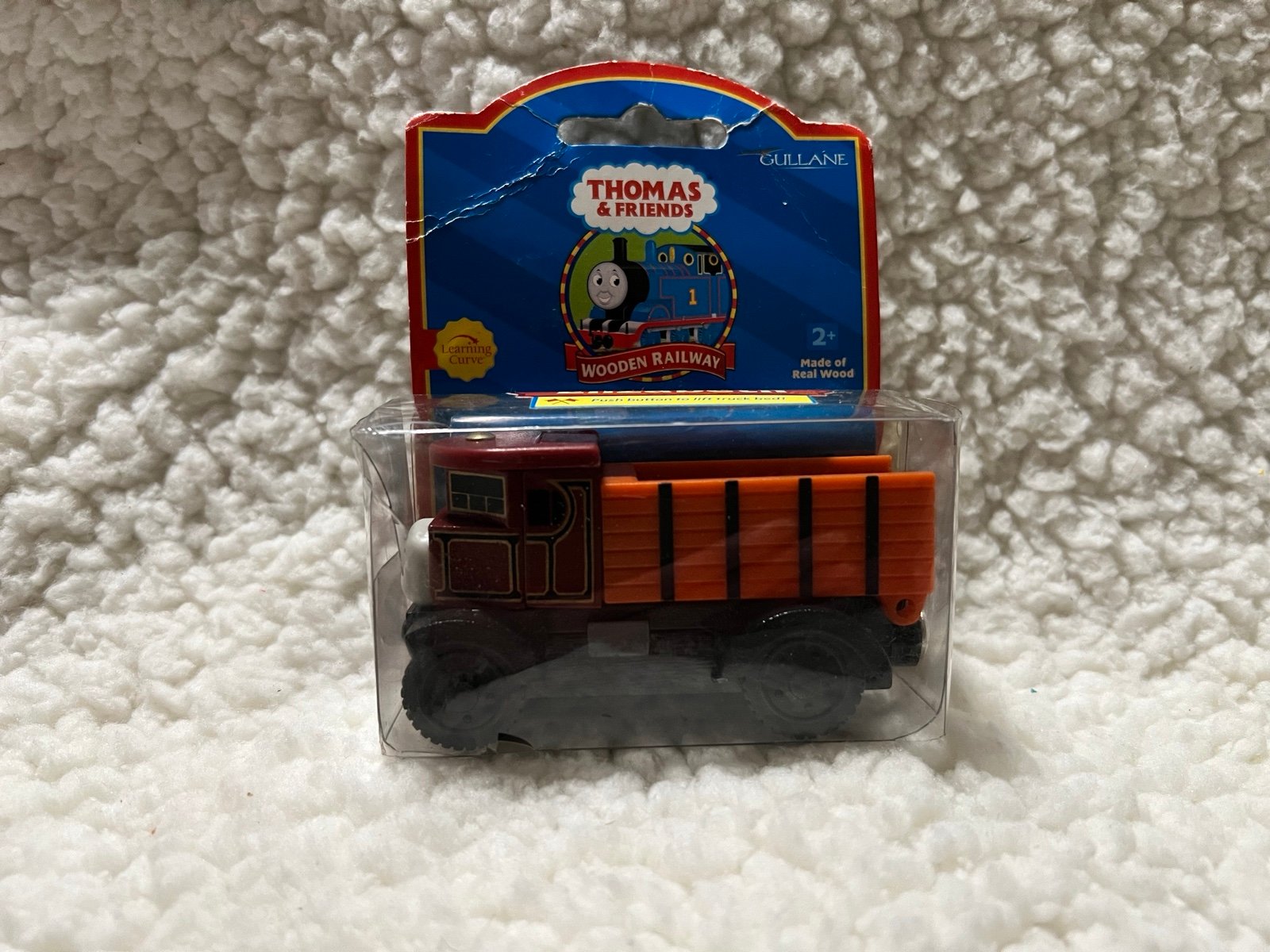 RARE Thomas Wooden Railway Train 2005 Elizabeth The Vintage Lorry NEW