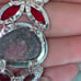 Naturally sourced Rhodonite with Garnet Artisan crafted Handcrafted Bracelet