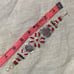 Naturally sourced Rhodonite with Garnet Artisan crafted Handcrafted Bracelet