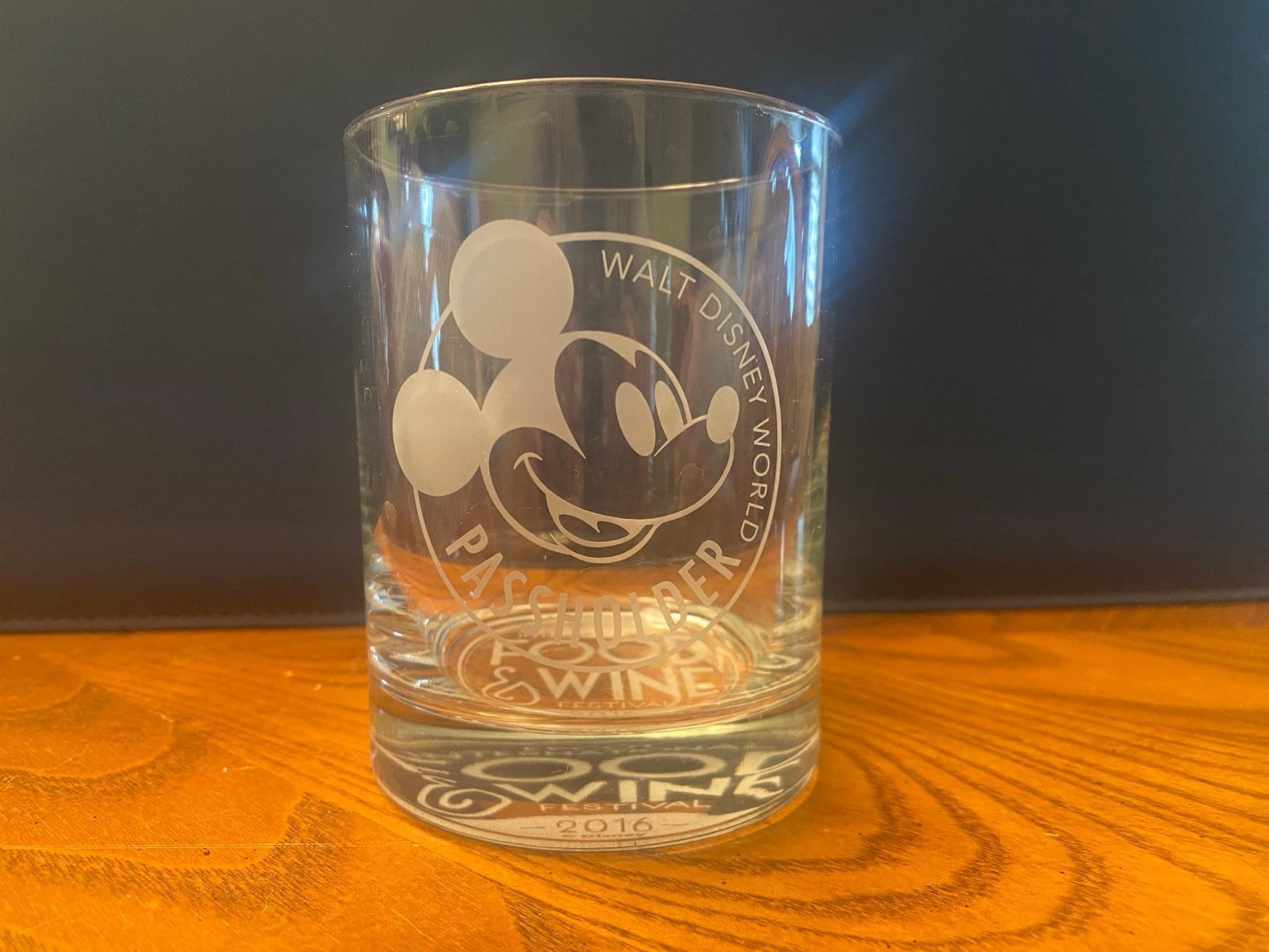 Disney World Passholder Food and Wine 2016 glass