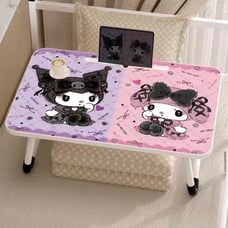 Kuromi & my melody Bed Desk Table Tray