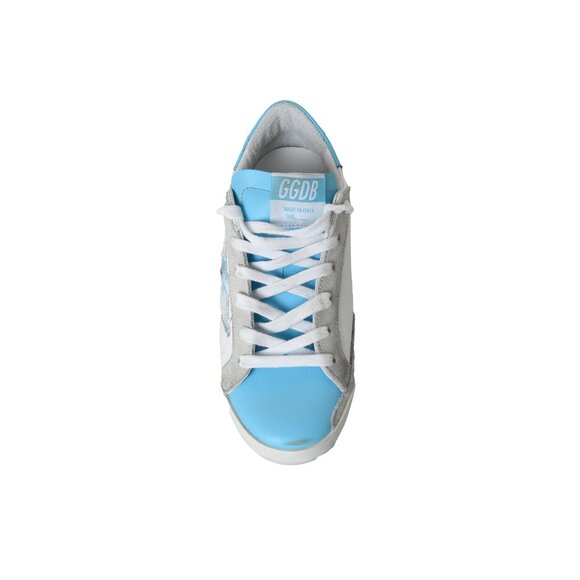 Golden Goose Super Star Classic With List White Sky Ice