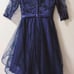 Party Dress, Invitation, Presentation, Graduation Ceremony, Wedding, Blue, Zipper