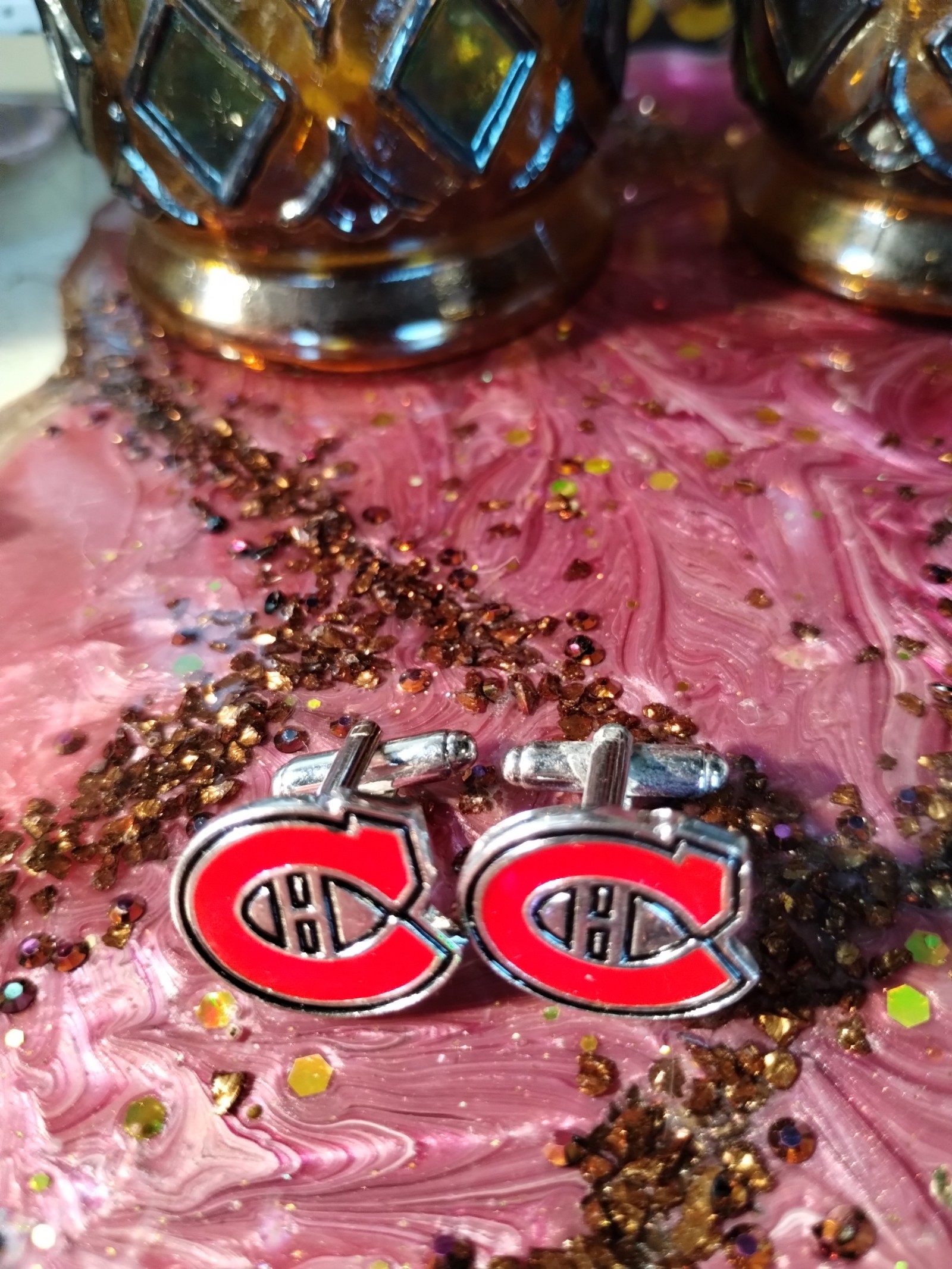 NWOT Montreal canadiens NHL hockey new cufflinks