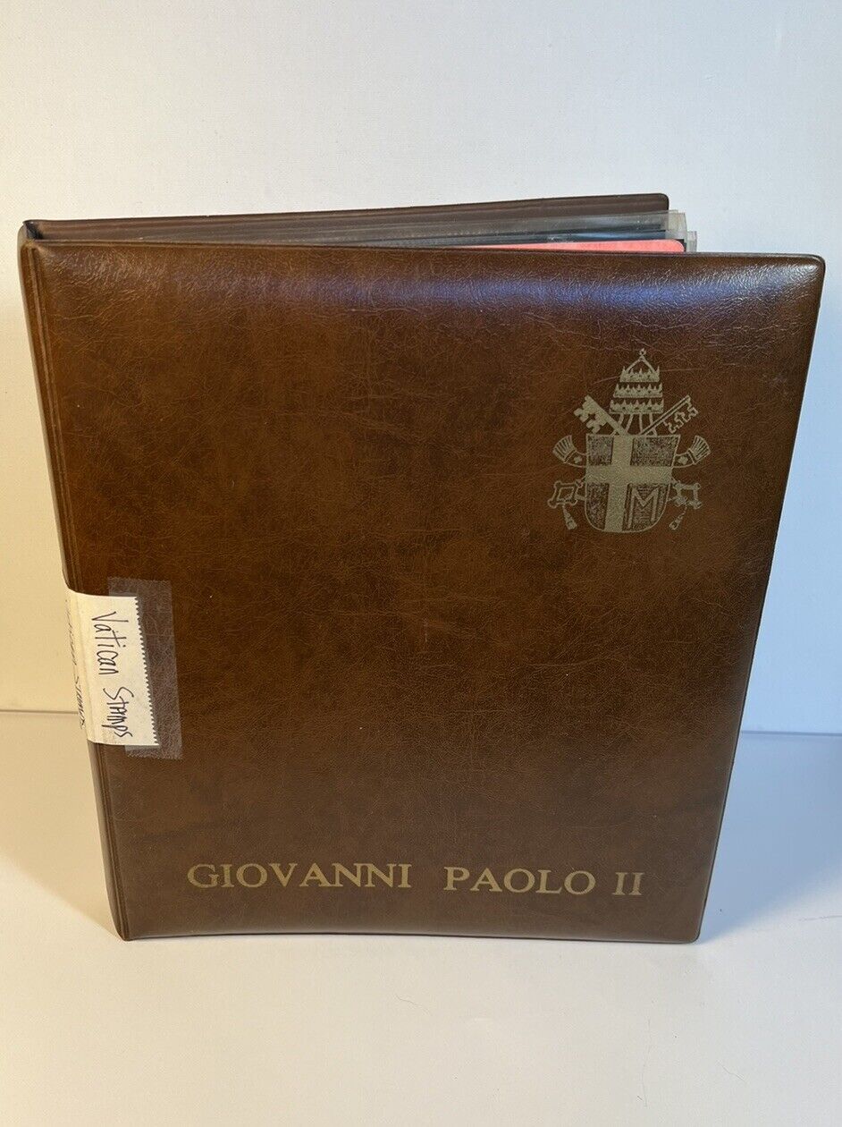 Vatican City Pope Stamp Collection. Rare Limited Edition First Issues 1960-1980s