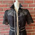 •NEW Sandro Paris Livy Black Lace Dress Size 36 NWT
