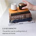 Big Jo' Double Wall Ceramic Coffee Mug Refined And Sophisticated Matte Black 12