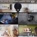 Smart Home Security HD Camera & Voice Activated Bluetooth Google Live Speaker