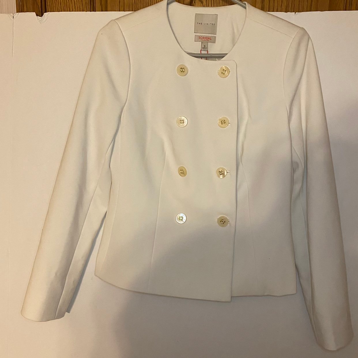NWT The Limited ABC's Scandal Womens White Blazer