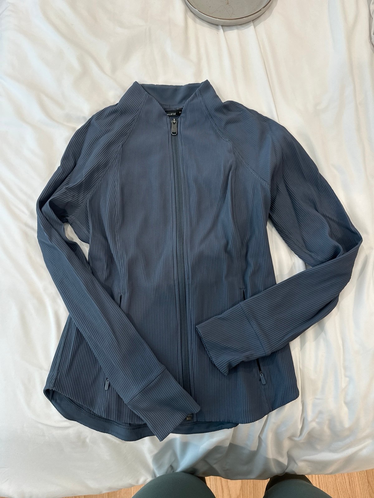 Athletic zip up