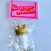 2 pc Dutch Bros Passenger princess straw topper & 1Vinyl Stickers