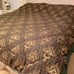 Double sided queen bedspread