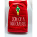 Rae Dunn SON OF A NUT CRACKER Elf hand towels