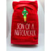 Rae Dunn SON OF A NUT CRACKER Elf hand towels