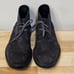 Calvin Klein Warren Chukka Boots Mens Size 9.5 Black Suede Lace Up Ankle