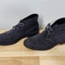 Calvin Klein Warren Chukka Boots Mens Size 9.5 Black Suede Lace Up Ankle