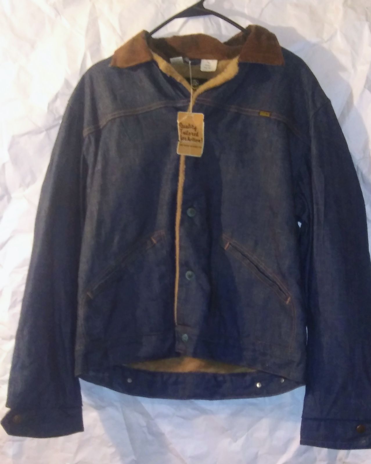 Vintage Denim Maverick Jacket Size 40