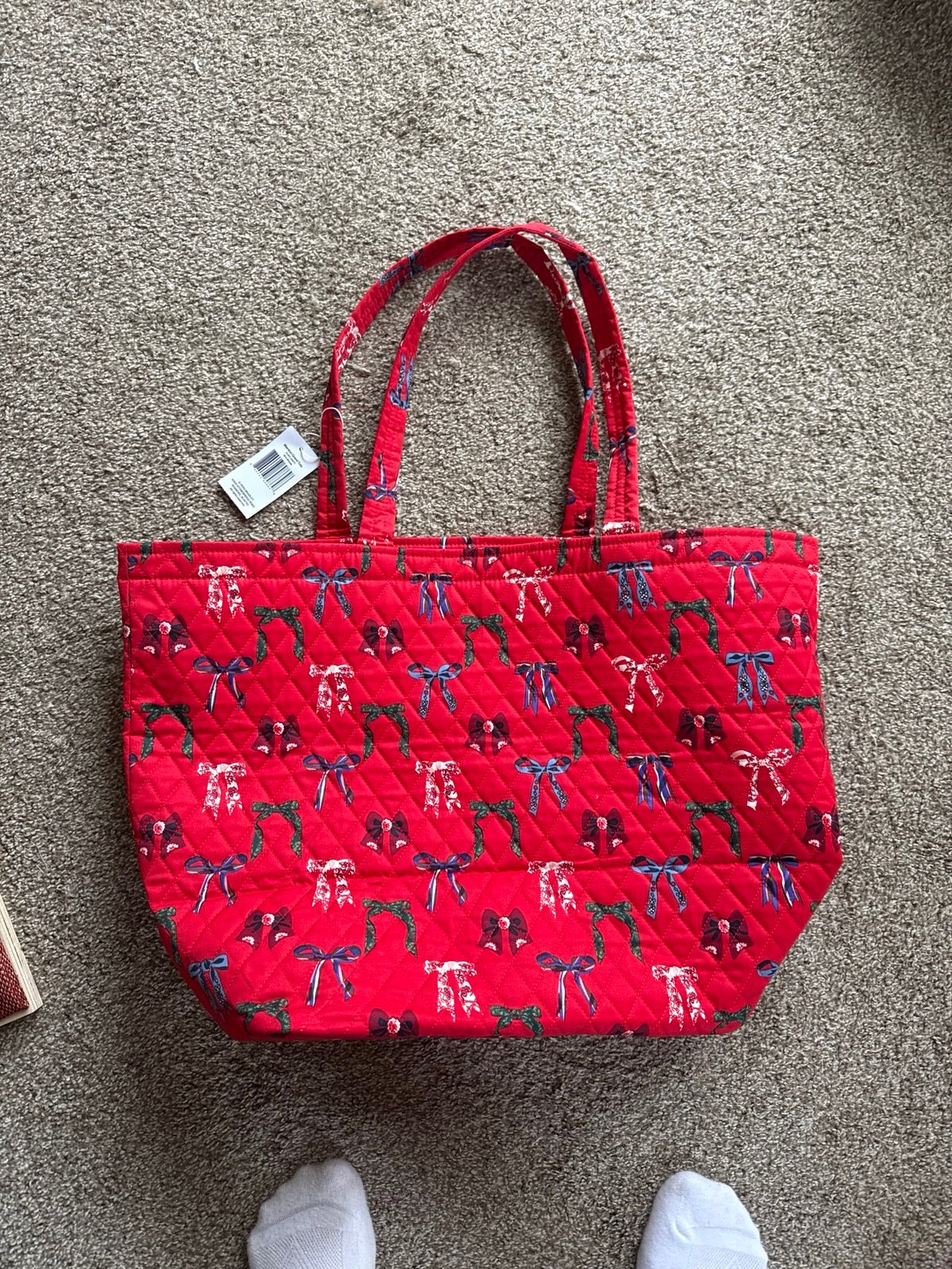 Vera Bradley Marston Grand Tote Bow Mosiac