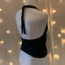 Y2K Isaac Mizrahi Tankini Halter Top - Size Medium