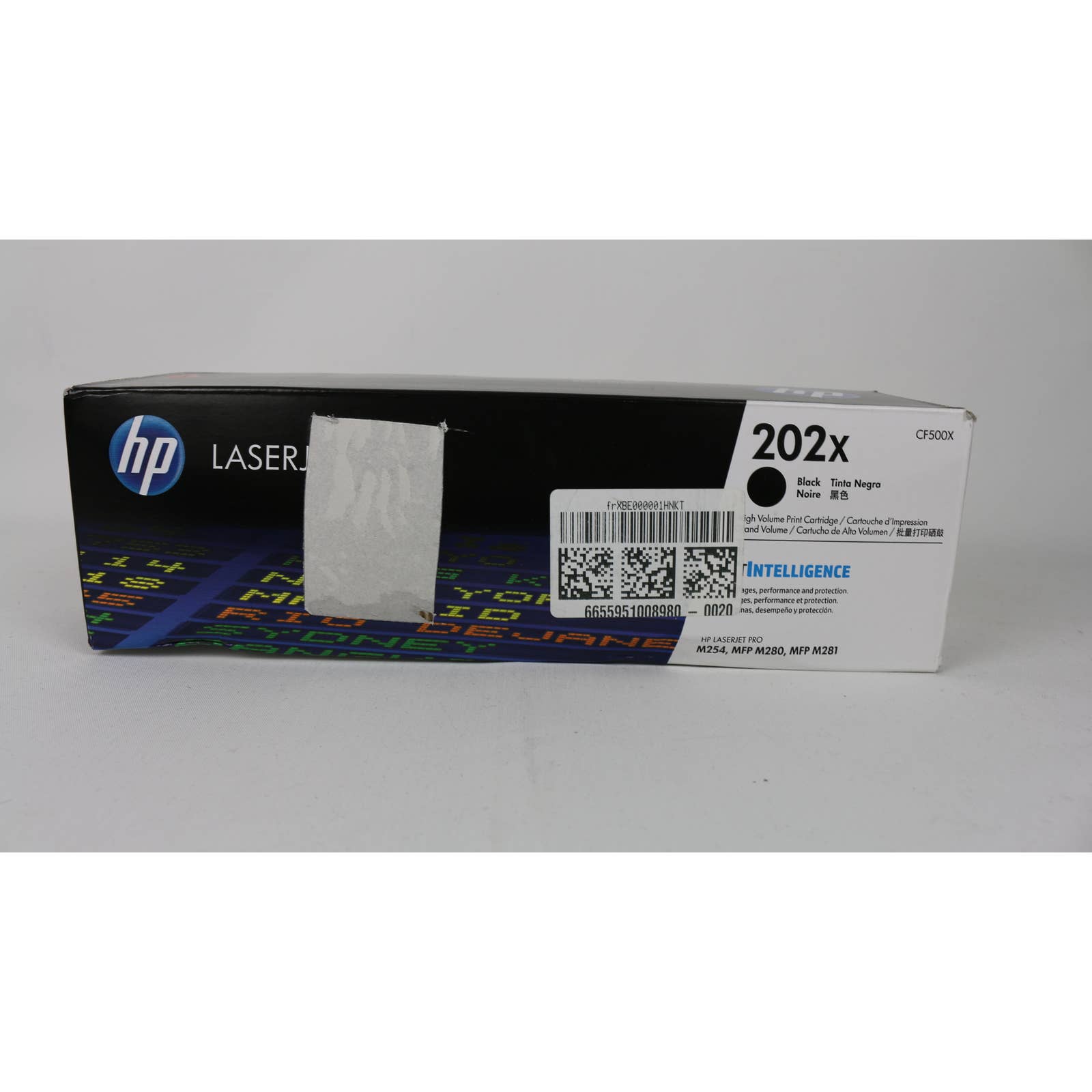 HP 202X High Yield Black Original LaserJet Toner Cartridge CF500X A1