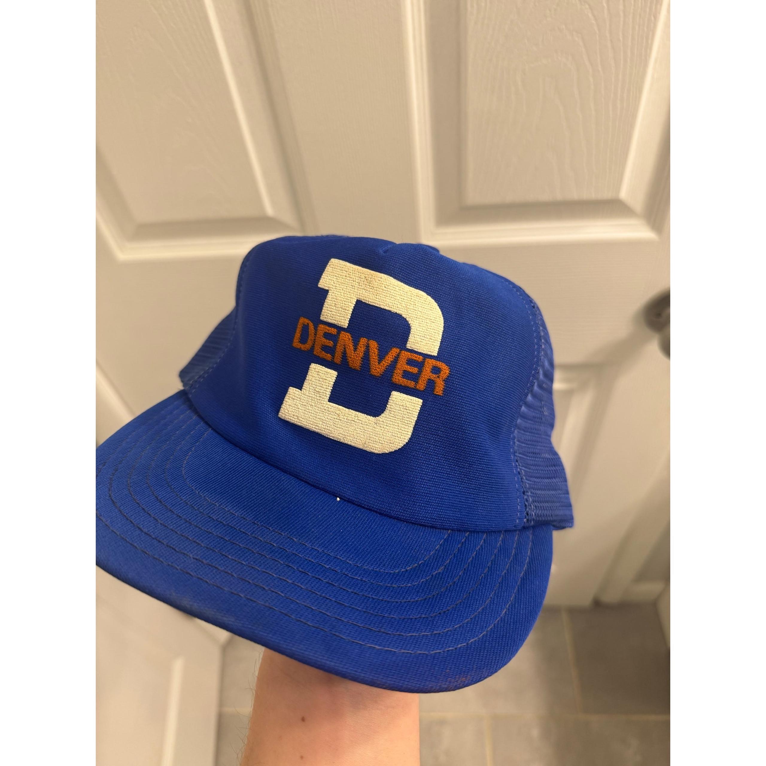 Vintage Denver Broncos 80s Trucker Hat