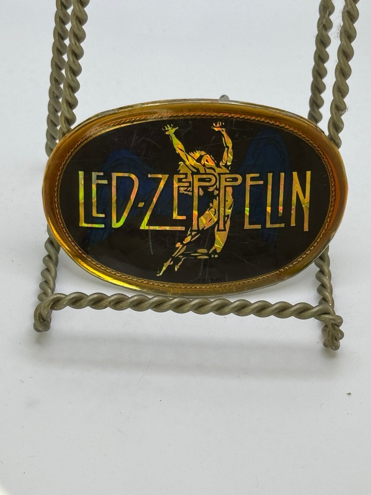 Vintage Led Zeppelin 1978 Pacifica Belt Buckle LA Cal 90245 So Iconic