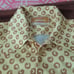 Rare Vintage 50s 60s Jantzen geometric Polo Shirt USA Atomic Mod Small