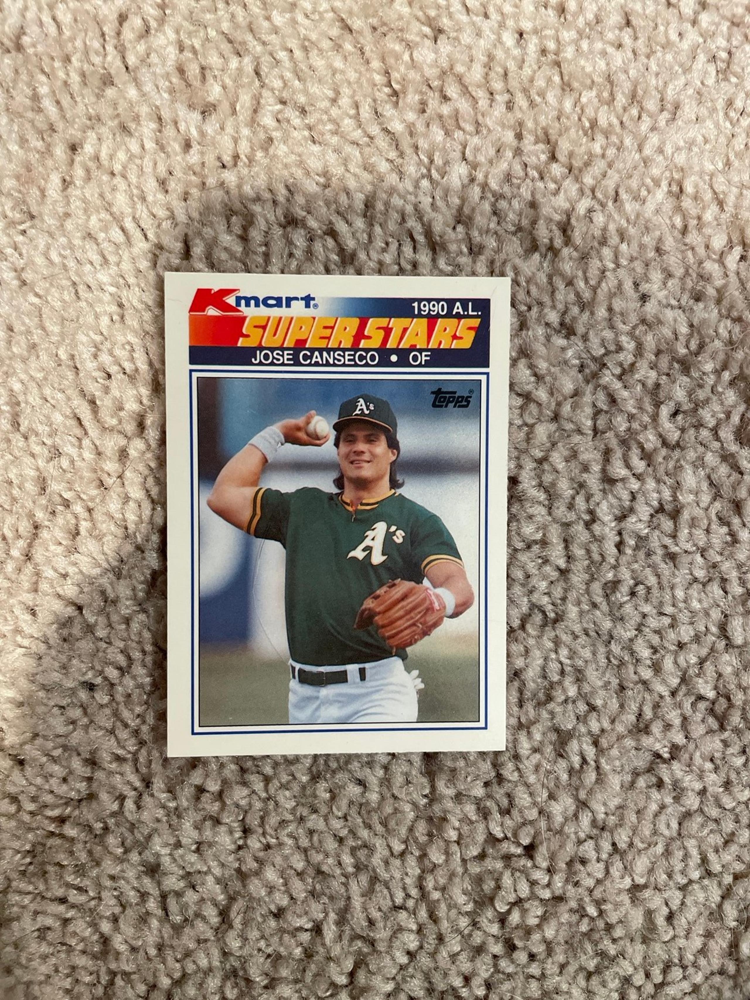 Jose Canseco Baseball Kmart Trading Card Topps 1990