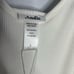 Andie Waffle Knit The Slip Dress White Bamboo Rayon Soft Casual Wardrobe L