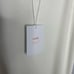 Andie Waffle Knit The Slip Dress White Bamboo Rayon Soft Casual Wardrobe L