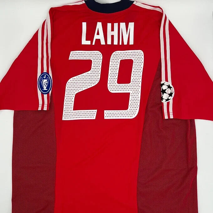 Lahm #29 Bayern Munich 2002/2003 ORIGINAL Adidas Vintage Debut Soccer Jersey New