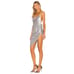 Amanda Uprichard Janet Dress - Silver - Small