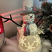 New 2022 Retired Scentsy Warmer Sparkling Snowman