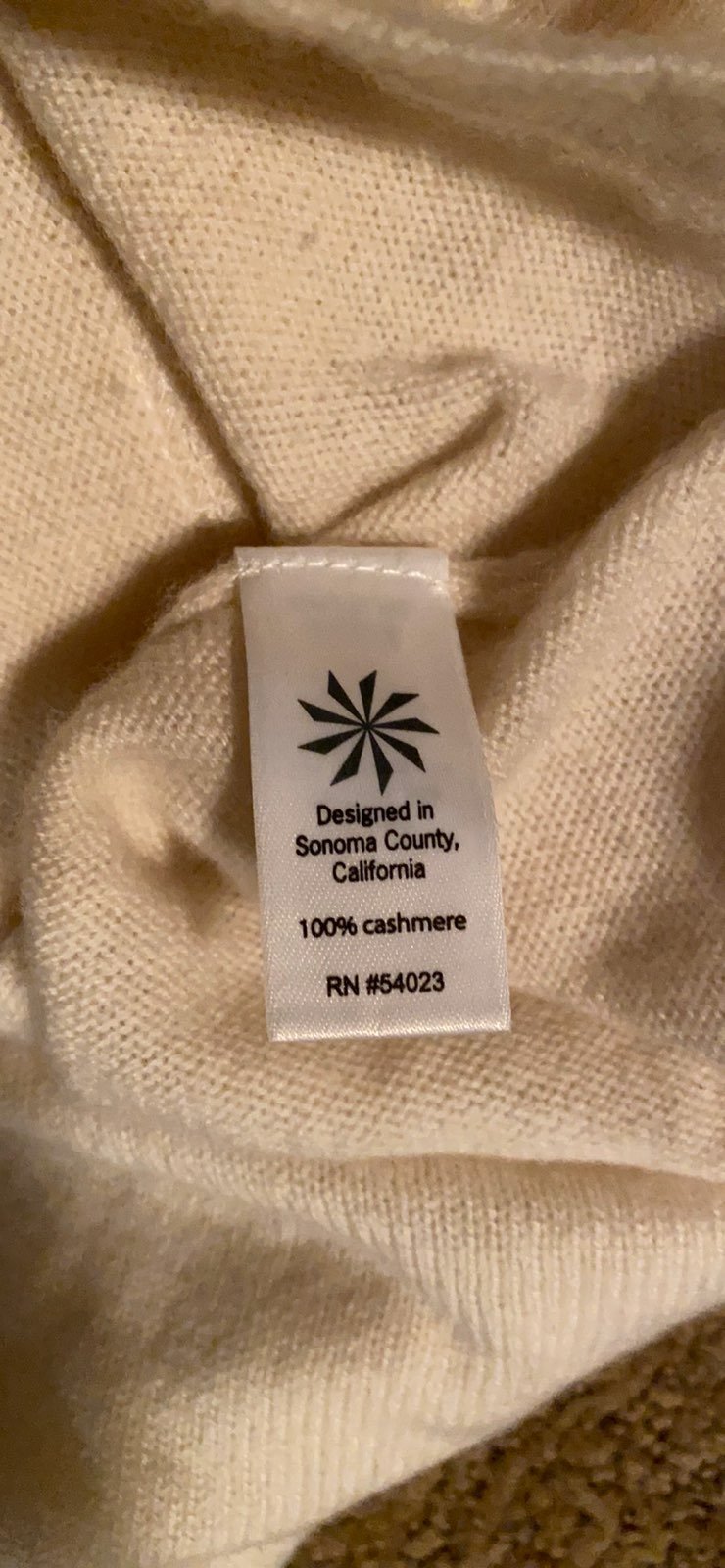 Athleta 100% cashmere kangaroo-pkt tunic