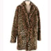EFFORTLESSLY COOLLeopard Print Faux Fur Coat