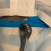TORRID blue white hearts bikini top size 1