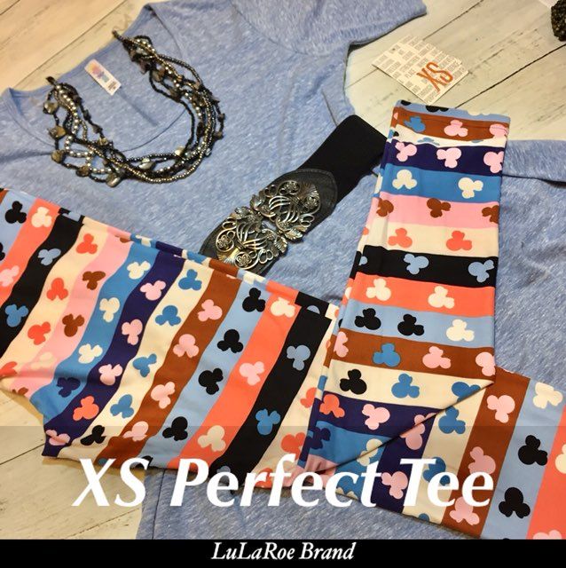 LuLaRoe Outfit XS Perfect T OS Disney