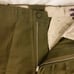 GREEN KOREAN WAR WOOL FIELD TROUSERS W31