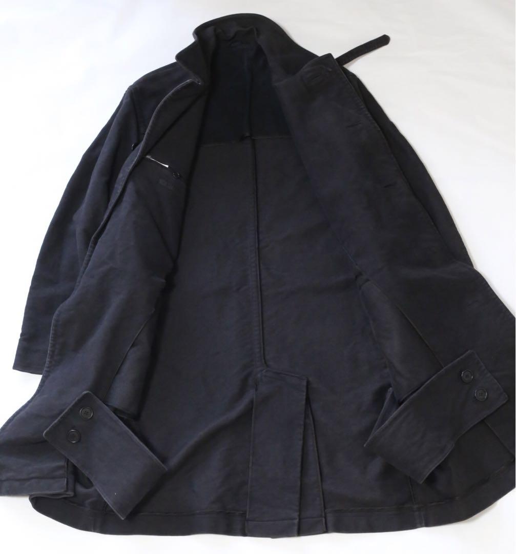 Helmut Lang 90s Cotton Suede Coat Size L Vintage Clean
