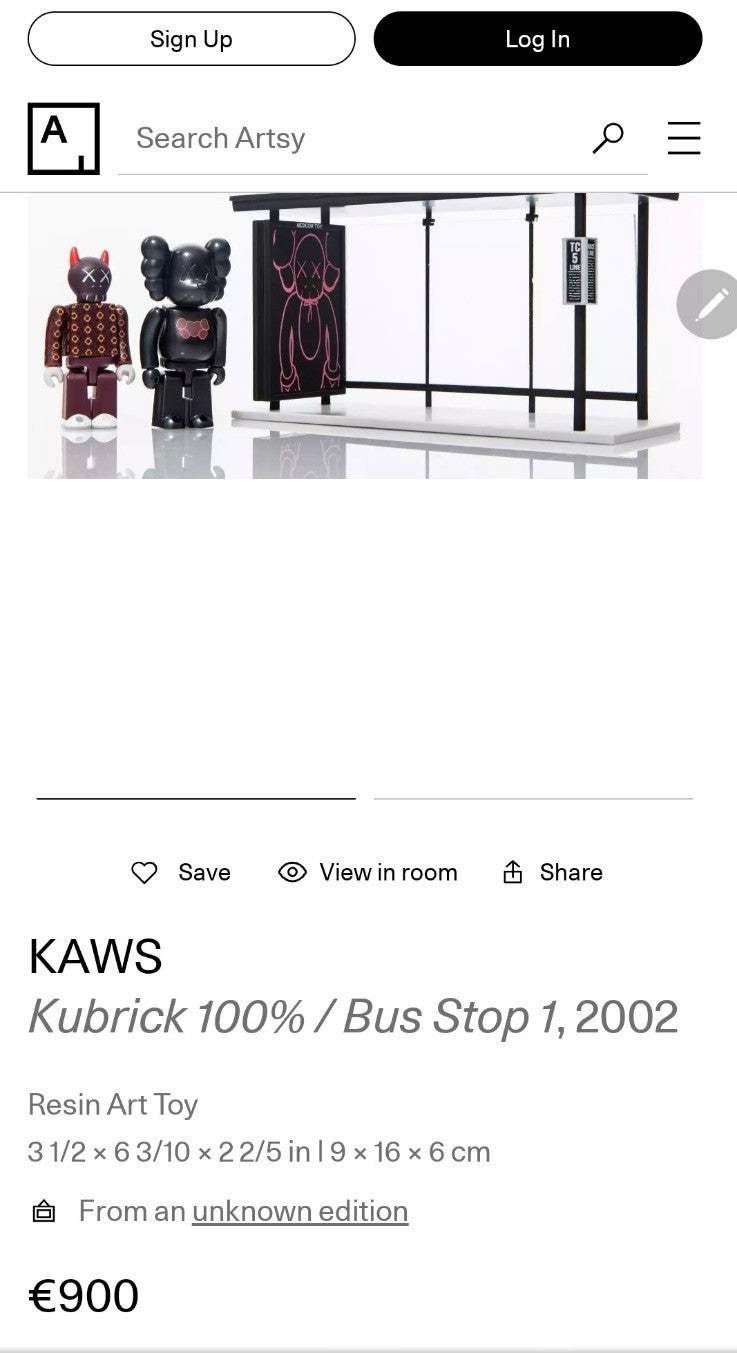 KAW x KUBRICK BUS STOP UNOPENED!
