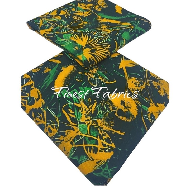 Ankara Fabric African Print Fabric Ankara Fabric 6 yards 100% Cotton Fabric
