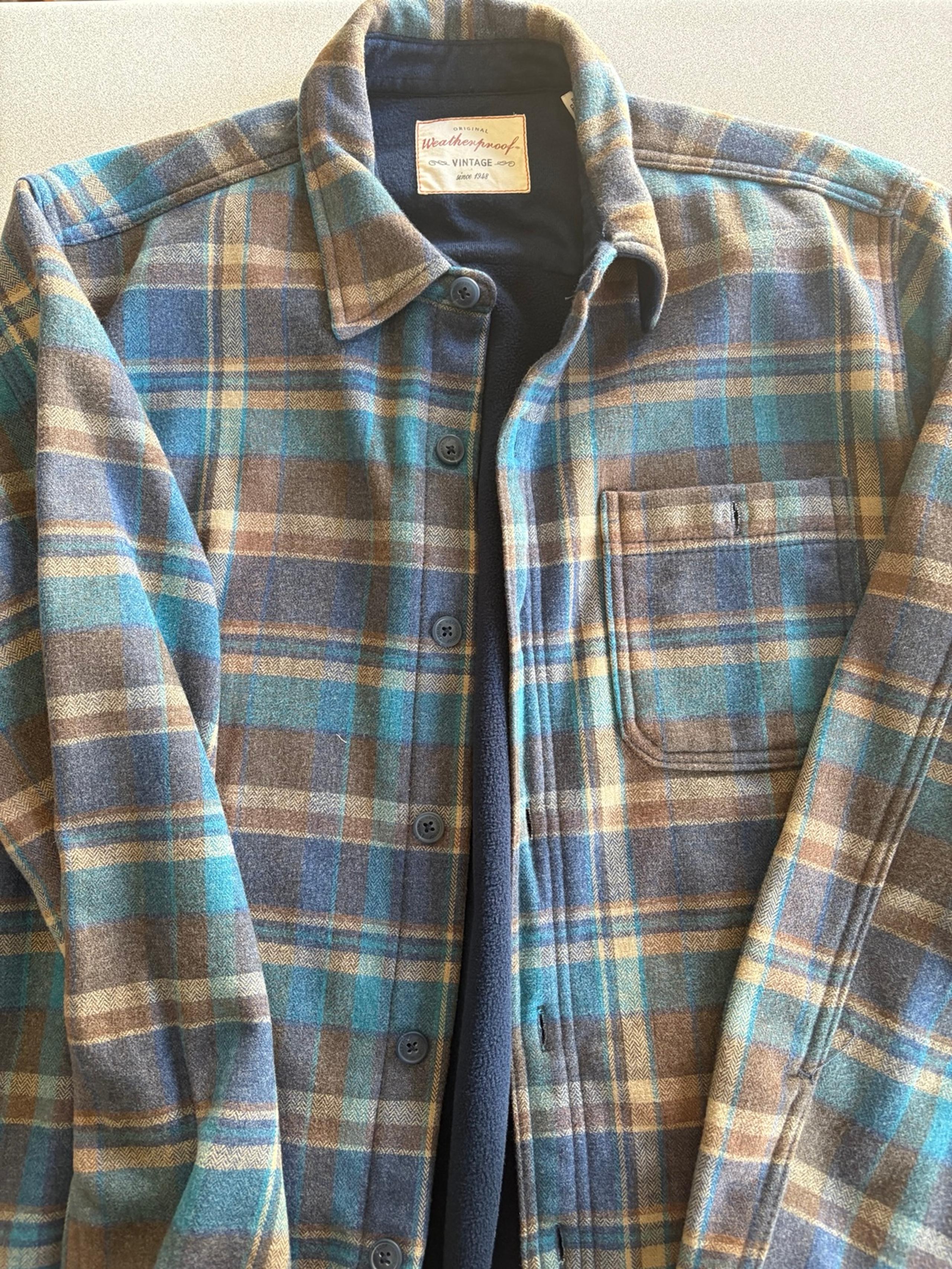 Men’s flannel shacket