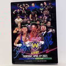 Fwf live signed DVD