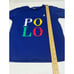 Polo Ralph Lauren Boys T-Shirt Block Letters XXL (11/12) Blue