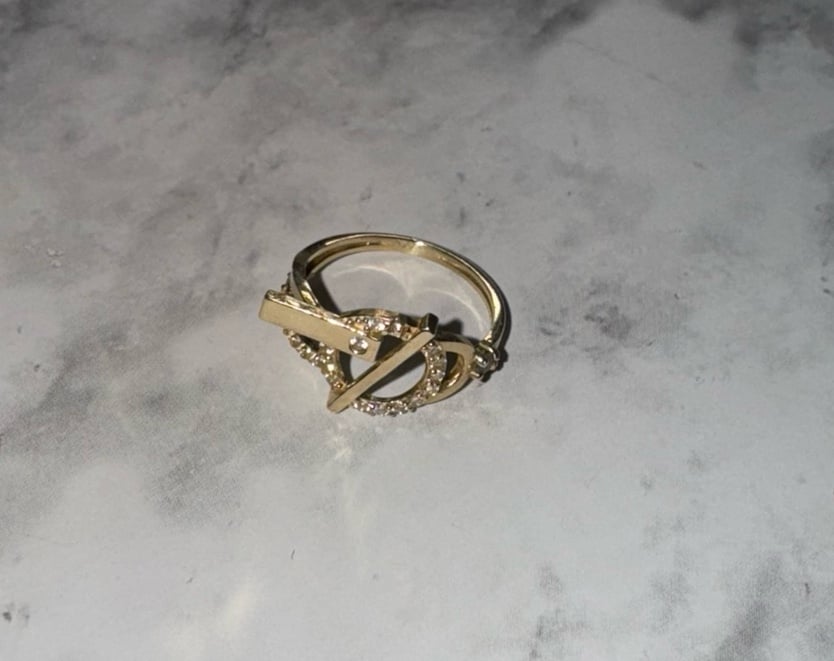 14K gold ring