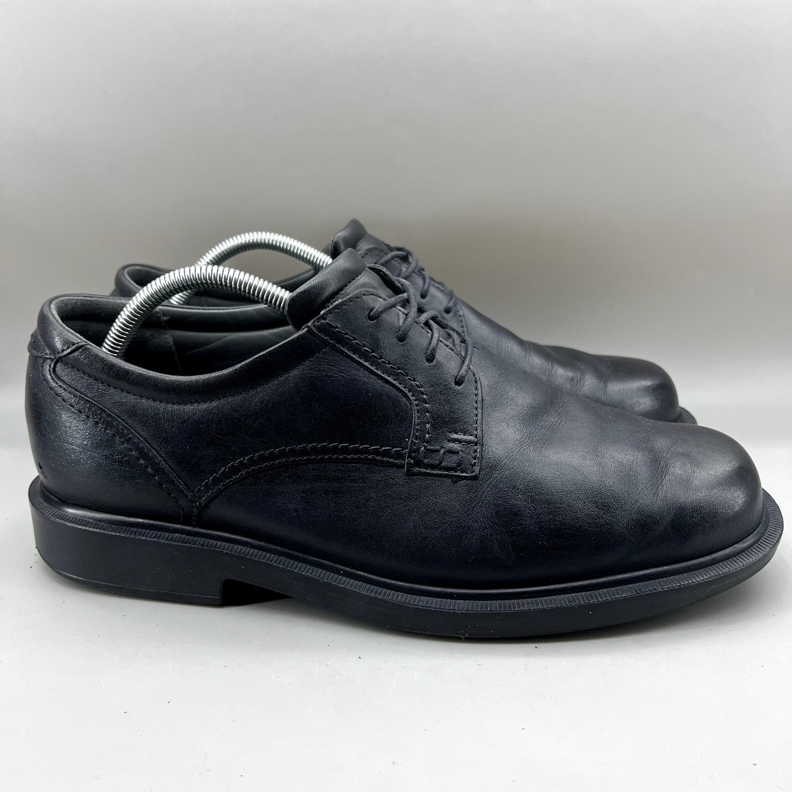 SAS Ambassador Oxford Shoes Men Size 11.5 M Black Leather Low Top Comfort Casual