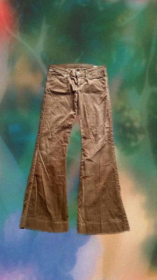 CITIZENS OF HUMANITY low rise bootcut corduroy pants