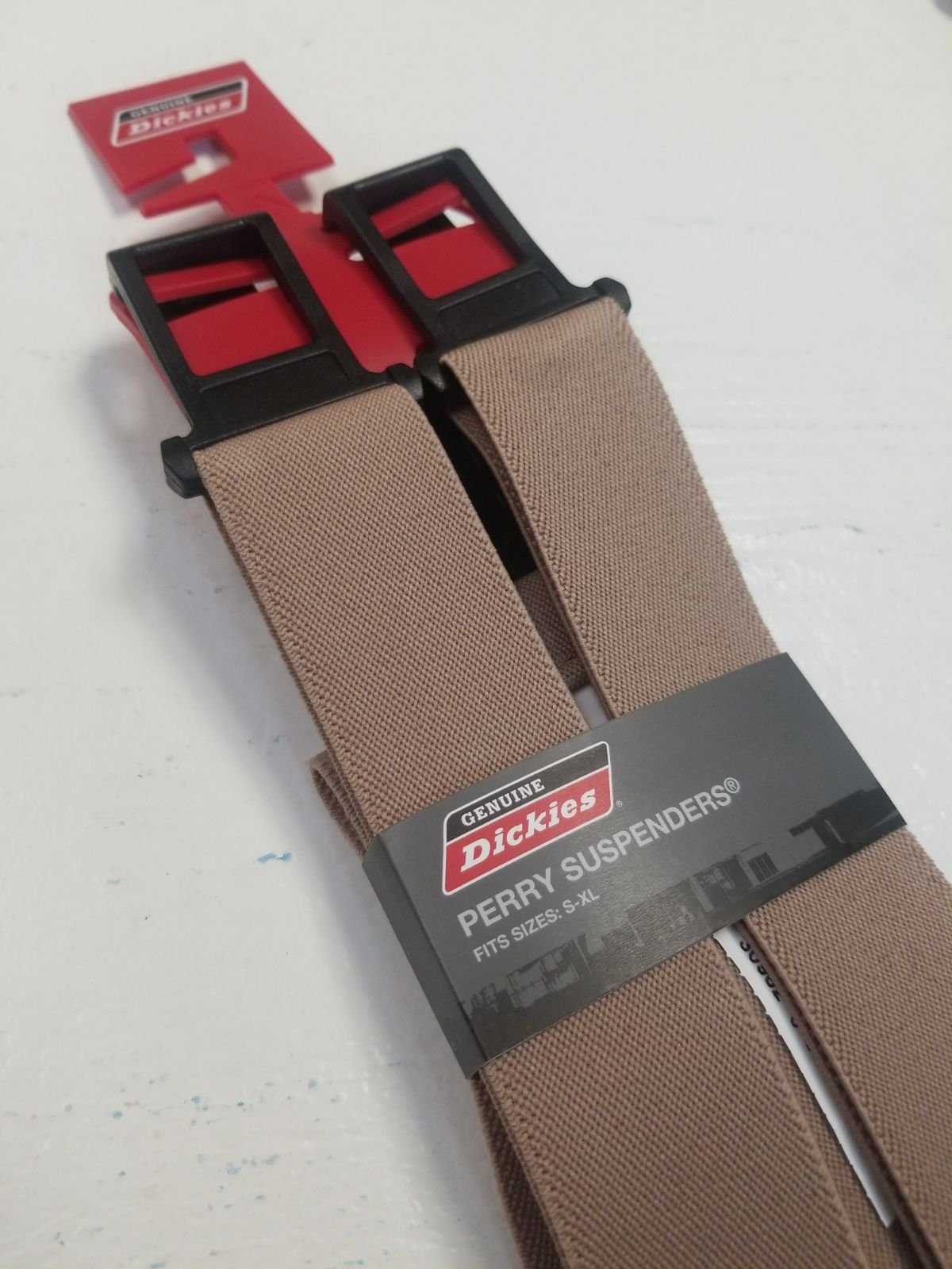3 - Dickies Perry Suspenders- Khaki