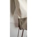 ZARA faux suede 2 block color open front duster cardigan w/pockets woman Sz M