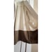 ZARA faux suede 2 block color open front duster cardigan w/pockets woman Sz M
